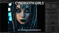 Cybergoth Girls