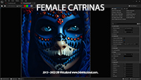 Female Catrinas