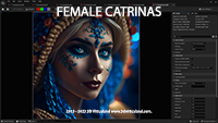 Female Catrinas